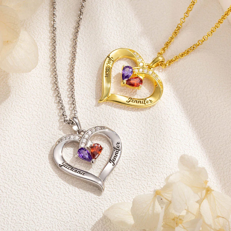 “You & Me, Always” – Personalised Couple’s Necklace