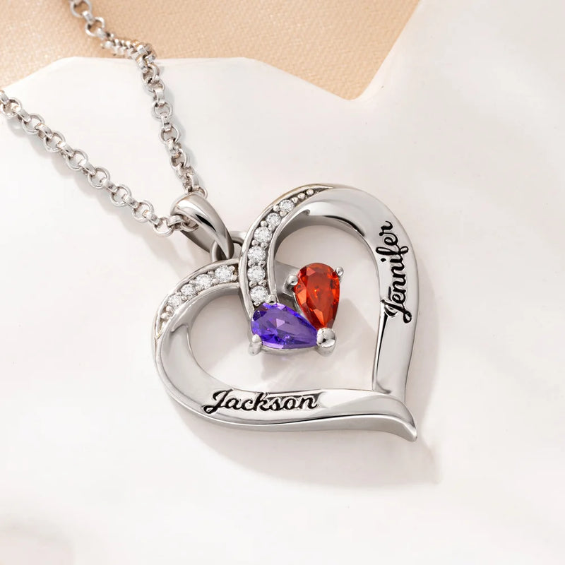 “You & Me, Always” – Personalised Couple’s Necklace
