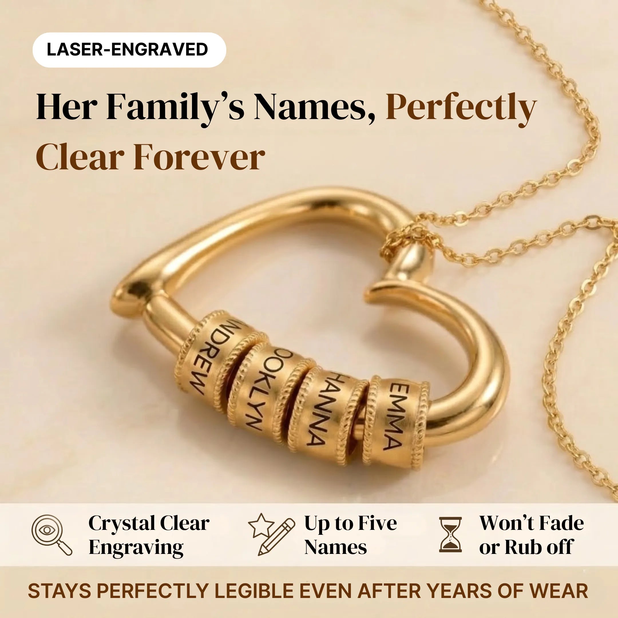The Heart of the Family Necklace