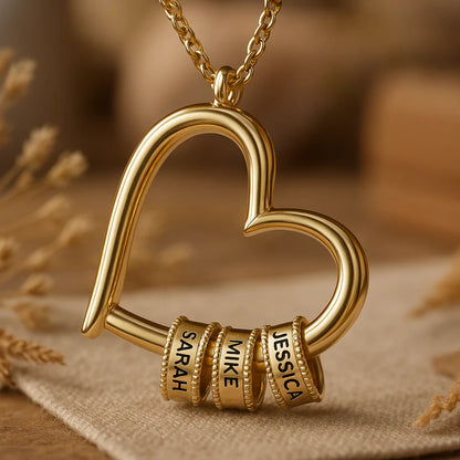 Family's Love Engraved Pendant